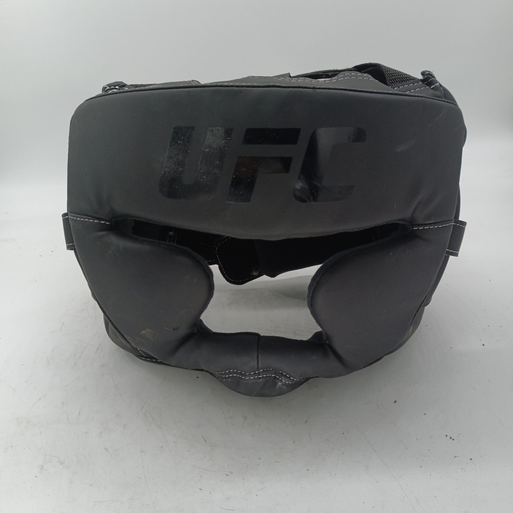 UFC MMA Sparring Head Guard Black L/XL Protective Headgear a12